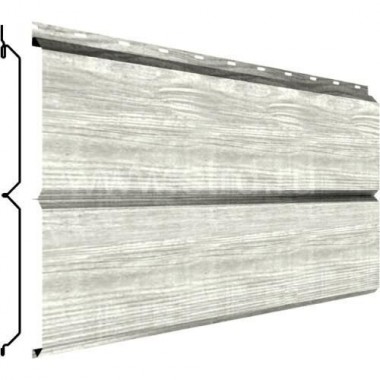 Сайдинг Lбрус-15х240 (ECOSTEEL_MA-01-Беленый Дуб-0.5)